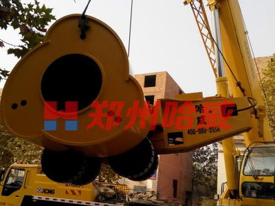 發往安徽舒城(chéng)沖擊壓路(lù)機(jī)