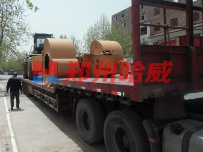 發往廣西(xī)南(nán)甯沖擊壓路(lù)機(jī)
