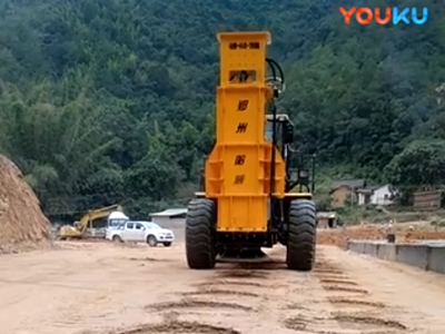 四川成都(dōu)液壓夯實機(jī)施工(gōng)視(shì)頻(pín)